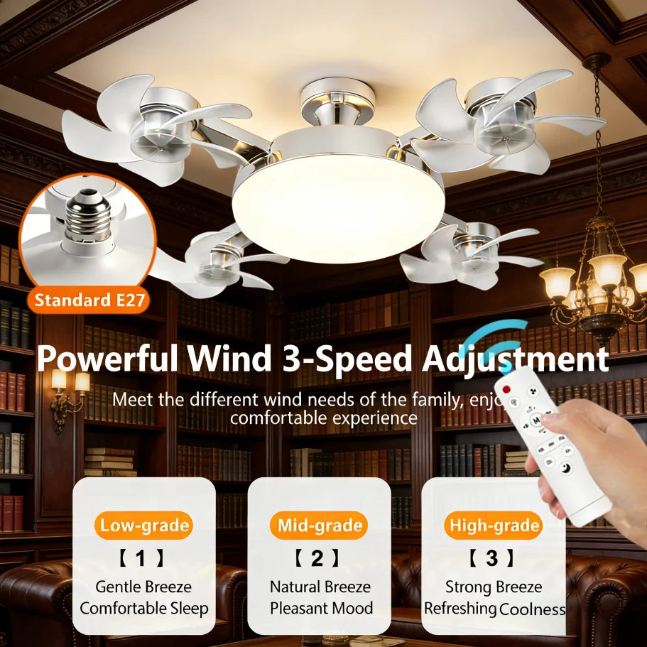 Smart Screw-In Ceiling Fan Light
