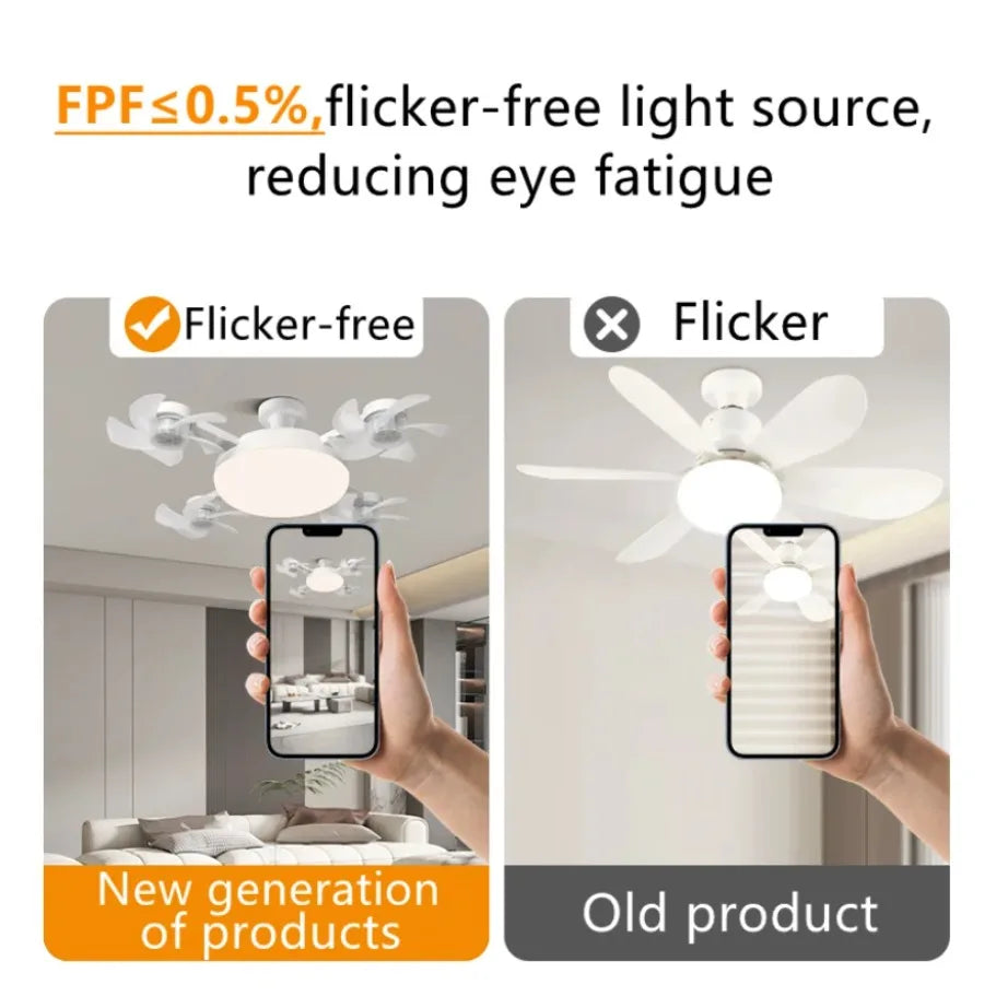 Smart Screw-In Ceiling Fan Light